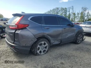 2018 Honda CR-V EX with VIN 2HKRW2H50JH639498, listed as a Copart auction lot 54369735 with Not Provided miles and Salvage Title. Bid and sale history available at DreamBid. Image 3.