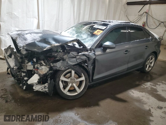 2016 Audi A3 Premium with VIN WAUB8GFF2G1083924, listed as a Copart auction lot 45665185 with Not Provided miles and Salvage Title. Bid and sale history available at DreamBid. Image 1.