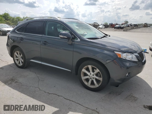 2011 Lexus RX 350 with VIN 2T2ZK1BA2BC060900, listed as a Copart auction lot 53266895 with 162,879 mi miles and Salvage Title. Bid and sale history available at DreamBid. Image 4.