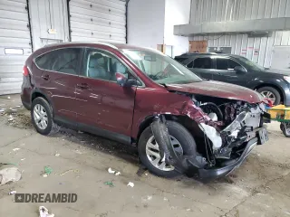 2015 Honda CR-V EX-L with VIN 5J6RM4H73FL089777, listed as a Copart auction lot 51011385 with 0 mi miles and Non Repairable. Bid and sale history available at carsss.com. Image 4.