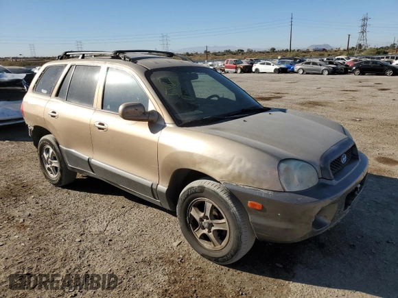 2004 Hyundai Santa Fe GLS with VIN KM8SC13E64U786989, listed as a Copart auction lot 86345804 with 168,016 mi miles and Salvage Title. Bid and sale history available at carsss.com. Image 4.