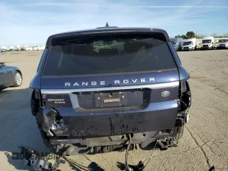 2019 Land Rover Range Rover Sport HSE with VIN SALWR2RK5KA855993, listed as a Copart auction lot 86353584 with 113,083 mi miles and Salvage Title. Bid and sale history available at carsss.com. Image 6.