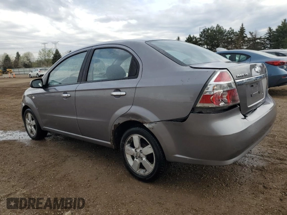 2008 Chevrolet Aveo LT with VIN KL1TG56688B068278, listed as a Copart auction lot 54069525 with 161,017 mi miles and Salvage title. Bid and sale history available at DreamBid. Image 2.