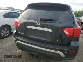 2018 Nissan Pathfinder SL with VIN 5N1DR2MN6JC632750, listed as a Copart auction lot 59013495 with 215,562 mi miles and Salvage title. Bid and sale history available at DreamBid. Image 6.
