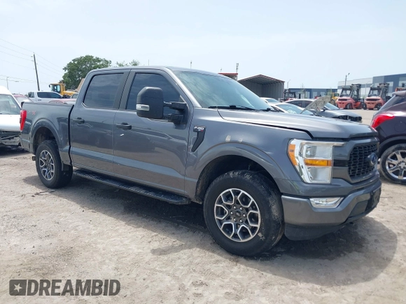 2021 Ford F-150 XL with VIN 1FTEW1EP6MFA07747, listed as a IAAI auction lot 42426426 with 73,586 mi miles and . Bid and sale history available at DreamBid. Image 1.