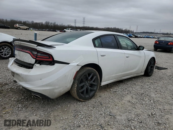 2022 Dodge Charger SXT with VIN 2C3CDXBG7NH202121, listed as a Copart auction lot 48325135 with 65,821 mi miles and Salvage Title. Bid and sale history available at DreamBid. Image 3.
