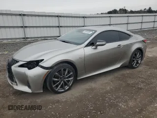 2022 Lexus RC with VIN JTHGZ5DC4N5011386, listed as a Copart auction lot 89360385 with 29,038 mi miles and Salvage Title. Bid and sale history available at carsss.com. Image 1.