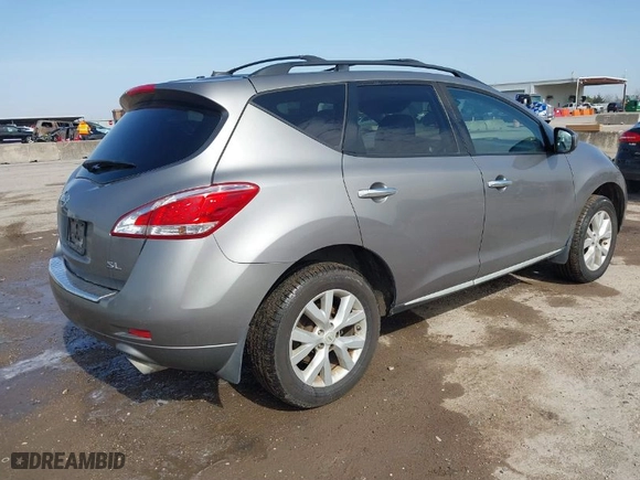 2011 Nissan Murano SL with VIN JN8AZ1MU9BW060232, listed as a IAAI auction lot 41579578 with 217,900 mi miles. Bid and sale history available at carsss.com. Image 4.