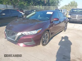 2021 Nissan Sentra SV with VIN 3N1AB8CV6MY267856, listed as a IAAI auction lot 42162019 with 48,165 mi miles and . Bid and sale history available at DreamBid. Image 17.