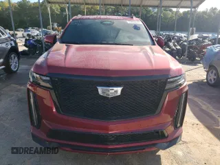 2023 Cadillac Escalade AWD V-Series z VIN 1GYS4HK97PR405294, wystawiony jako Copart lot #73850244 z przebiegiem 11 922 mil mil oraz Szkoda całkowita • Salvage title. Historia ofert i sprzedaży dostępna na DreamBid. Obrazek 5.