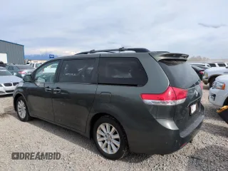 2013 Toyota Sienna XLE with VIN 5TDDK3DC1DS063127, listed as a Copart auction lot 58387015 with 196,574 mi miles and Salvage title. Bid and sale history available at DreamBid. Image 2.