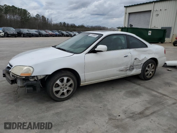 2001 Acura CL with VIN 19UYA42421A021548, listed as a Copart auction lot 47529905 with 0 mi miles and Salvage Title. Bid and sale history available at carsss.com. Image 1.