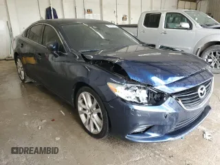 2017 Mazda Mazda6 Touring with VIN JM1GL1V5XH1121057, listed as a Copart auction lot 53736285 with 114,843 mi miles and Salvage Title. Bid and sale history available at carsss.com. Image 4.
