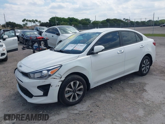2023 Kia Rio S with VIN 3KPA24ADXPE612862, listed as a IAAI auction lot 41734457 with 20,913 mi miles. Bid and sale history available at carsss.com. Image 21.