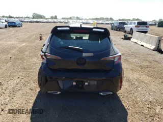 2022 Toyota Corolla Hatchback SE with VIN JTND4MBE7N3186739, listed as a Copart auction lot 60488754 with 10,511 mi miles and Salvage Title. Bid and sale history available at carsss.com. Image 6.