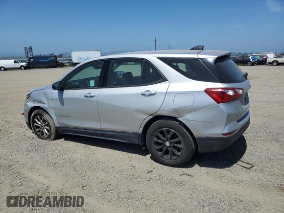 2019 Chevrolet Equinox LS z VIN 2GNAXHEVXK6201103, wystawiony jako Copart lot #53913545 z przebiegiem 78 016 mil mil oraz Szkoda całkowita • Salvage title. Historia ofert i sprzedaży dostępna na DreamBid. Obrazek 2.