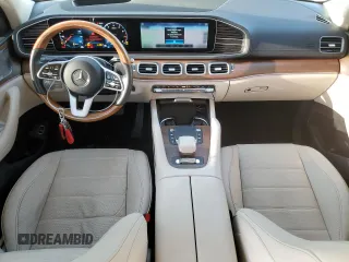 2021 Mercedes-Benz GLS 450 with VIN 4JGFF5KE4MA527565, listed as a Copart auction lot 43009363 with 21,068 mi miles and . Bid and sale history available at DreamBid. Image 8.