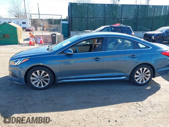 2017 Hyundai Sonata Sport with VIN 5NPE34AF5HH454752, listed as a IAAI auction lot 41651338 with 51,524 mi miles and . Bid and sale history available at DreamBid. Image 14.