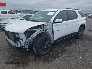 2021 Chevrolet Traverse RS with VIN 1GNERJKW9MJ233563, listed as a IAAI auction lot 42505578 with 57,999 mi miles and . Bid and sale history available at DreamBid. Image 20.