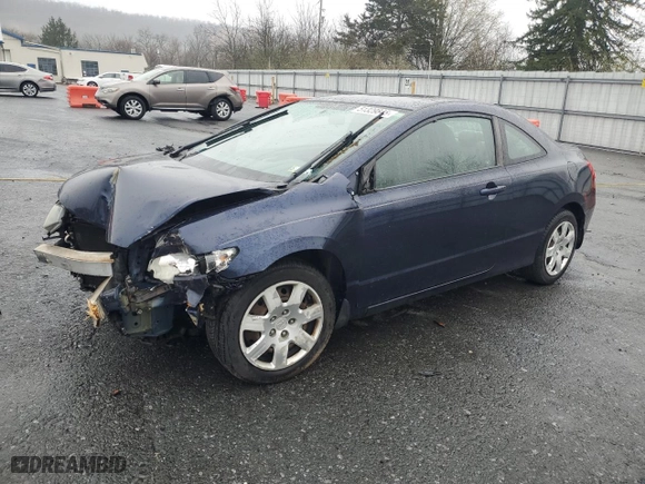 2011 Honda Civic Cpe LX with VIN 2HGFG1B62BH501873, listed as a Copart auction lot 51329845 with 151,567 mi miles and Salvage Title. Bid and sale history available at carsss.com. Image 1.