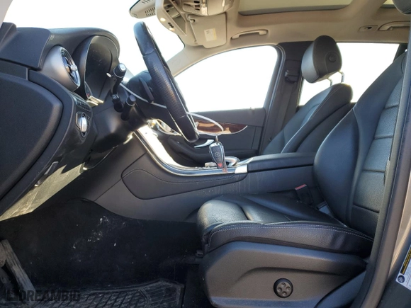 2016 Mercedes-Benz GLC with VIN WDC0G4KB9GF059759, listed as a Copart auction lot 46362415 with 25,487 mi miles and Salvage Title. Bid and sale history available at carsss.com. Image 7.