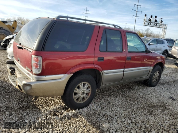 1998 GMC Jimmy SLE with VIN 1GKDT13W7W2527579, listed as a Copart auction lot 80160534 with 0 mi miles and Clean Title. Bid and sale history available at carsss.com. Image 3.