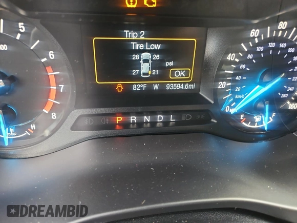 2017 Ford Fusion SE with VIN 3FA6P0H70HR394575, listed as a Copart auction lot 55752415 with 93,594 mi miles and Clean Title. Bid and sale history available at carsss.com. Image 8.