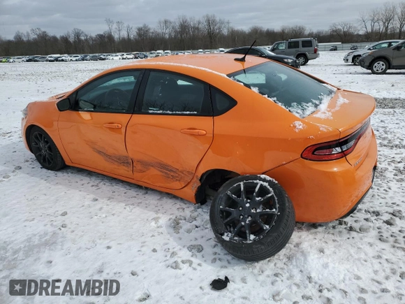 2014 Dodge Dart SXT with VIN 1C3CDFBB4ED719758, listed as a Copart auction lot 45185255 with 146,284 mi miles and Salvage Title. Bid and sale history available at carsss.com. Image 2.