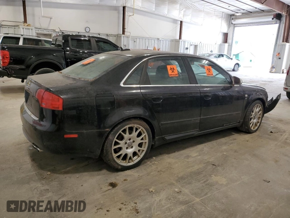 2006 Audi S4 z VIN WAUGL78E66A031851, wystawiony jako Copart lot #58134615 z przebiegiem Nie podano mil oraz Tytuł czysty. Historia ofert i sprzedaży dostępna na DreamBid. Obrazek 3.