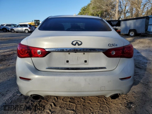 2014 Infiniti Q50 с VIN JN1BV7AP2EM680419, выставлен на аукционе Copart как лот 47358405 с пробегом 111 638 миль миль и Списание • Salvage title. История ставок и продаж доступна на DreamBid. Изображение 6.