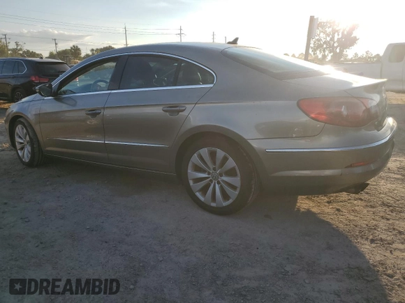 2010 Volkswagen CC Sport with VIN WVWNN7ANXAE552099, listed as a Copart auction lot 73831174 with 0 mi miles and Salvage Title. Bid and sale history available at carsss.com. Image 2.