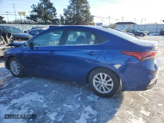 2021 Hyundai Accent SE with VIN 3KPC24A64ME136615, listed as a Copart auction lot 41957605 with 50,827 mi miles and Salvage Title. Bid and sale history available at carsss.com. Image 2.