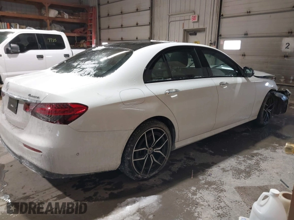 2023 Mercedes-Benz E 350 with VIN W1KZF8EBXPB109780, listed as a IAAI auction lot 41602205 with 23,079 mi miles and . Bid and sale history available at DreamBid. Image 4.