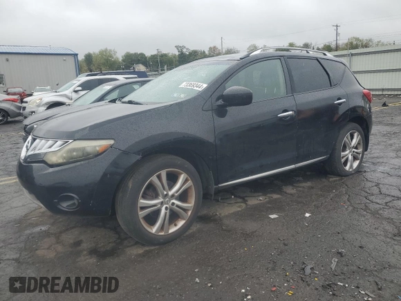 2009 Nissan Murano LE with VIN JN8AZ18WX9W160393, listed as a Copart auction lot 73369344 with 167,721 mi miles and Salvage Title. Bid and sale history available at carsss.com. Image 1.