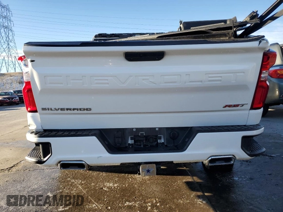 2021 Chevrolet Silverado 1500 RST with VIN 3GCUYEET7MG103346, listed as a Copart auction lot 89305765 with 46,339 mi miles and Non Repairable. Bid and sale history available at carsss.com. Image 6.