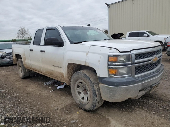 2014 Chevrolet Silverado 1500 Work Truck with VIN 1GCRCPEH7EZ211060, listed as a Copart auction lot 41796695 with Not Provided miles and Salvage Title. Bid and sale history available at DreamBid. Image 4.