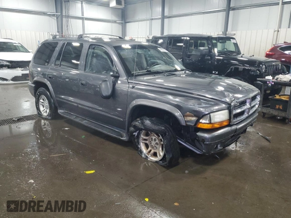 2003 Dodge Durango SLT Plus z VIN 1D4HS58N93F507834, wystawiony jako Copart lot #44948525 z przebiegiem 214 267 mil mil oraz Szkoda całkowita • Salvage title. Historia ofert i sprzedaży dostępna na DreamBid. Obrazek 4.