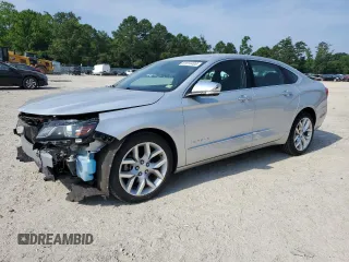 2020 Chevrolet Impala Premier with VIN 1G1105S34LU100701, listed as a Copart auction lot 61814495 with 64,430 mi miles and Salvage title. Bid and sale history available at DreamBid. Image 1.