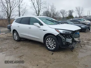 2018 Buick Enclave Premium with VIN 5GAEVBKWXJJ208291, listed as a IAAI auction lot 41731908 with 80,163 mi miles and . Bid and sale history available at carsss.com. Image 1.