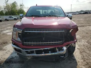 2018 Ford F-150 XL with VIN 1FTEW1EG6JFA90964, listed as a Copart auction lot 59808695 with 144,626 mi miles and Salvage title. Bid and sale history available at DreamBid. Image 5.