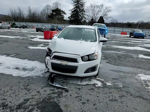 2012 Chevrolet Sonic LT with VIN 1G1JC5SH0C4106658, listed as a Copart auction lot 46187815 with 111,501 mi miles and Salvage Title. Bid and sale history available at carsss.com. Image 11.