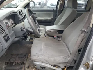 2006 Dodge Dakota SLT with VIN 1D7HE48K86S605839, listed as a Copart auction lot 78135534 with 205,283 mi miles and Salvage Title. Bid and sale history available at DreamBid. Image 7.