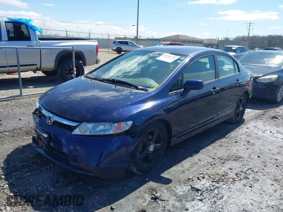 2006 Honda Civic LX with VIN 1HGFA16596L060058, listed as a IAAI auction lot 41959725 with 125,853 mi miles and . Bid and sale history available at DreamBid. Image 2.