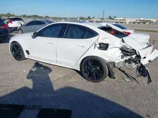 2023 Genesis G70 2.0T z VIN KMTG34TA9PU110258, wystawiony jako IAAI lot #40985797 z przebiegiem 23 422 mil mil oraz . Historia ofert i sprzedaży dostępna na DreamBid. Obrazek 3.