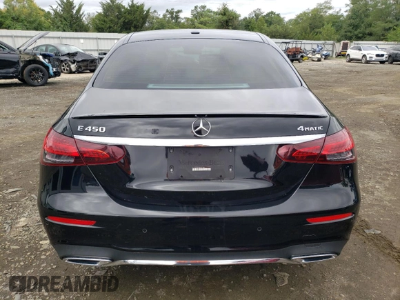 2021 Mercedes-Benz E-Class E 450 with VIN W1KZF5KB9MA931765, listed as a Copart auction lot 69393194 with 24,991 mi miles and Salvage Title. Bid and sale history available at carsss.com. Image 6.
