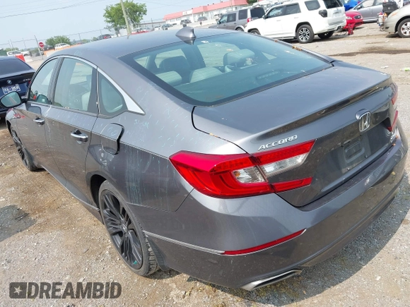 2019 Honda Accord Touring with VIN 1HGCV2F93KA022105, listed as a IAAI auction lot 42481791 with 41,940 mi miles and . Bid and sale history available at DreamBid. Image 3.