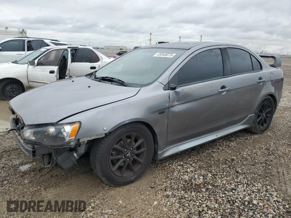 2017 Mitsubishi Lancer ES with VIN JA32U2FU6HU016144, listed as a Copart auction lot 45048075 with 116,181 mi miles and Salvage Title. Bid and sale history available at DreamBid. Image 1.