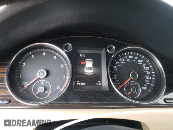 2015 Volkswagen CC VR6 Executive 4Motion with VIN WVWGU7AN5FE800701, listed as a Copart auction lot 63322263 with 96,506 mi miles. Bid and sale history available at carsss.com. Image 9.