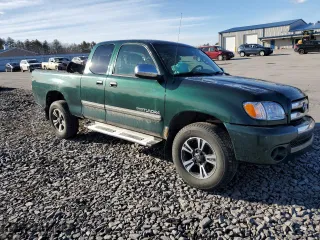 2003 Toyota Tundra SR5 with VIN 5TBBN44123S397502, listed as a Copart auction lot 48077505 with 222,605 mi miles and Salvage Title. Bid and sale history available at carsss.com. Image 4.