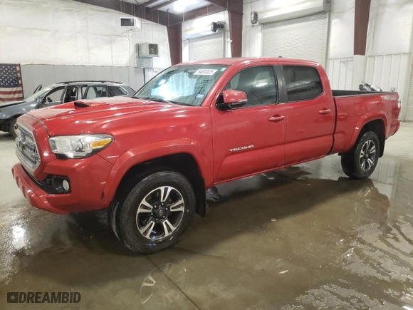 2016 Toyota Tacoma SR5 with VIN 5TFDZ5BN7GX010426, listed as a Copart auction lot 54003325 with 162,699 mi miles and Clean Title. Bid and sale history available at carsss.com. Image 1.